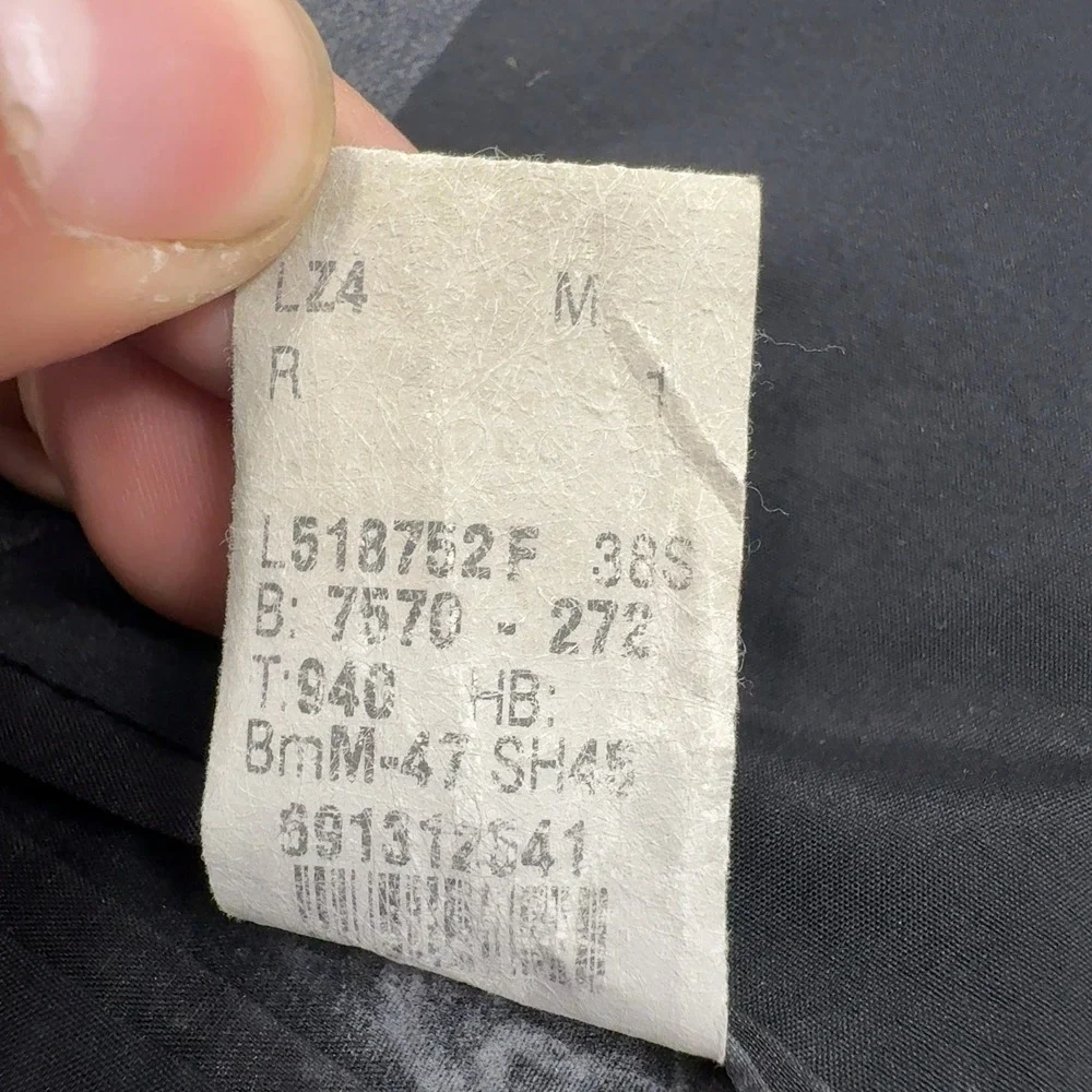 Lauren Ralph Lauren Blazer Mens 38S Grey Wool Two Button Classic Business Office